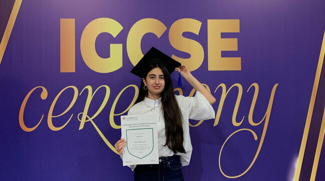 9-cu sinif şagirdindən uğurlu nəticə - FOTO