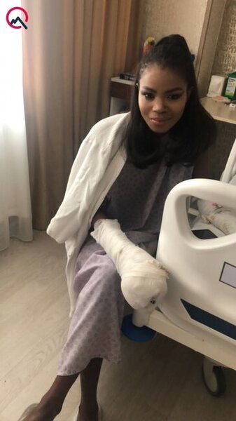 "Location"da yaralanan seneqallı qızın səhhətiylə bağlı AÇIQLAMA