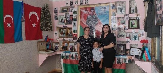 Birinci sinfə gedən şəhid övladları - FOTO