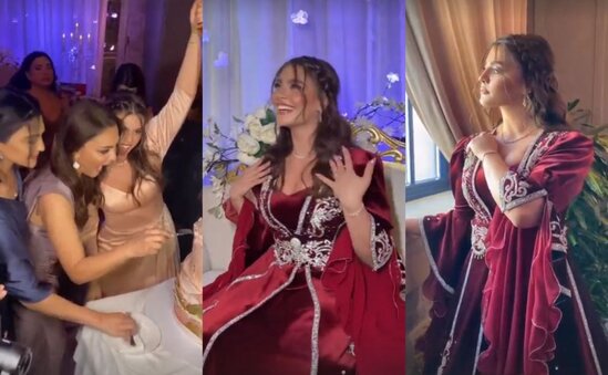 Van Dammın gəlininin Bakıda xınası oldu - VİDEO