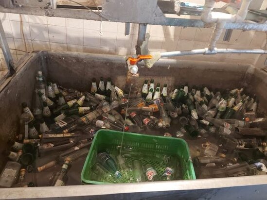 Ağstafada qanunsuz fəaliyyət göstərən limonad və spirtli içkilərin istehsalı müəssisəsi aşkarlanıb - FOTO