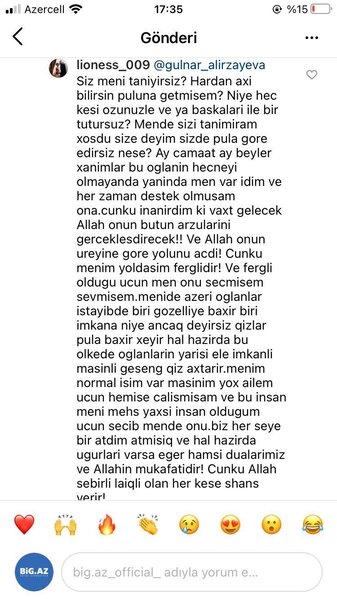 Kubalı boksçuya ərə gedən Nigar onu təhqir edənlərə belə cavab verdi - FOTO