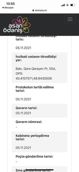 BNA Belçikada olan şəxsin avtomobilinə cərimə yazdı - ŞİKAYƏT + AÇIQLAMA - FOTO