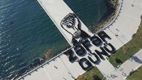 Bakıda Zəfər Gününə həsr olunmuş möhtəşəm flaşmob - FOTO/VİDEO