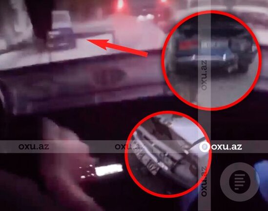 Gəncə sakini qəzaya düşmə görüntülərini lentə aldı - ANBAAN VİDEO