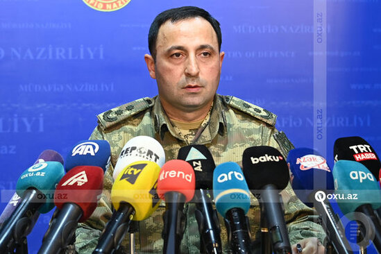 Müdafiə Nazirliyinin rəsmisi Ermənistanla sərhəddəki son durumu AÇIQLADI