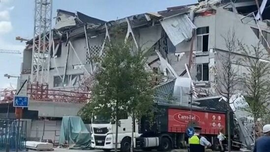 Məktəb binası çökdü: Ölən, yaralanan və itkin düşənlər var - FOTO
