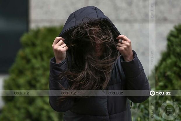 Bakıda küləyin sürəti 30 m/s-dək artıb - FAKTİKİ HAVA