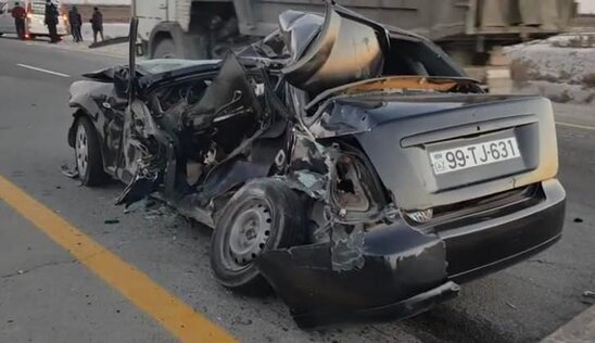 Ağdaşda AĞIR QƏZA: Biri polis olmaqla 3 nəfər öldü -YENİLƏNİB