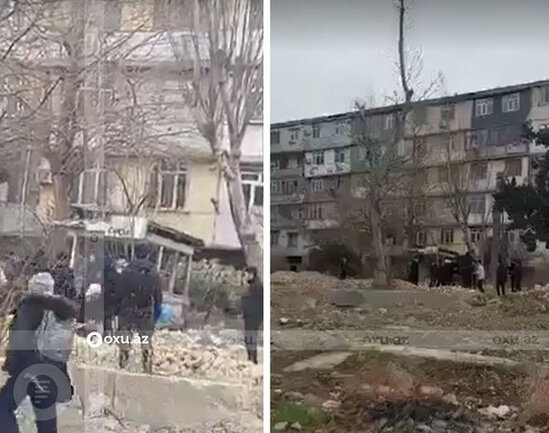 Bakıda şagirdlər arasında kütləvi dava - YENİLƏNİB + VİDEO