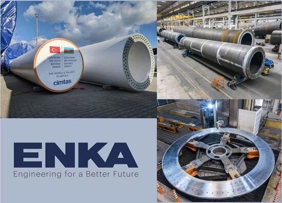 Azərbaycanda dünyanın ən hündür bayraq dirəyi quraşdırılacaq - FOTO