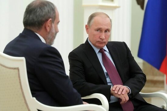 Putin Paşinyanı Rusiyaya dəvət etdi