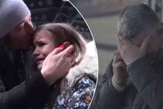 Müharibənin dəhşətli üzü: Başsız qalan ailələrin kədərli görüntüləri - VİDEO