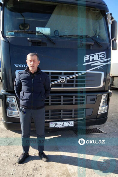 Azərbaycanlı TIR sürücüsü: "Pulum, yanacağım bitib, çarəsiz qalmışam" - FOTO/VİDEO