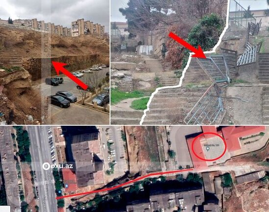 Bakıda təhlükəli vəziyyət: Məktəblilər risk altındadır - FOTO