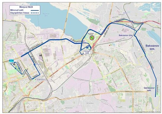 Sərnişinlərin NƏZƏRİNƏ: Bəzi avtobusların hərəkət sxemi dəyişdirildi - FOTO
