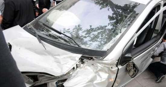 Bakının Azadlıq prospektində QƏZA