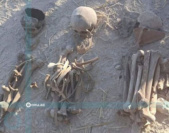 Xocalının Fərrux kəndində insan qalıqları AŞKARLANDI - FOTO/VİDEO