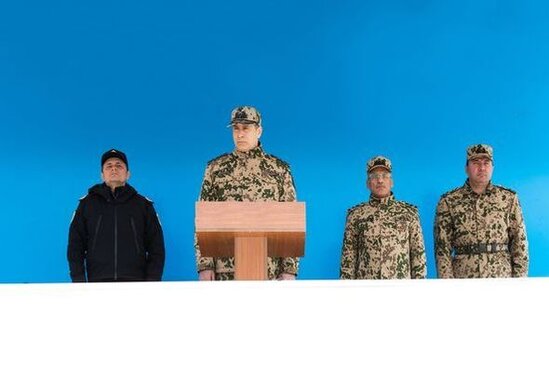 Vilayət Eyvazov polis olmaq istəyənləri yoxladı: 46 nəfər üçün şans yaranıb - FOTO