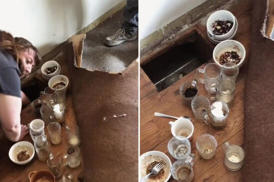 Yeni evə köçən qadın əvvəlki kirayəçilərdən qalan iyrənc "sürpriz"lərlə qarşılaşdı - VİDEO