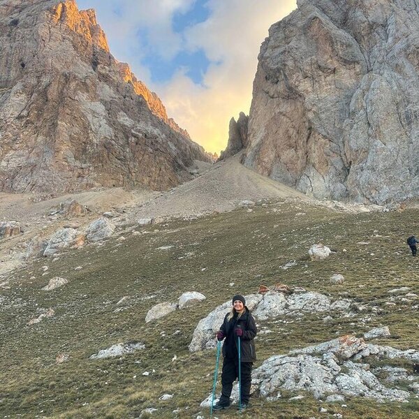 Lalə Azərtaş Heydər Əliyev zirvəsində - Fotolar