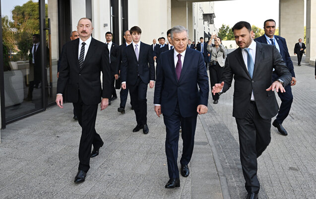 Prezidentlər "Sea Breeze"də - Fotolar