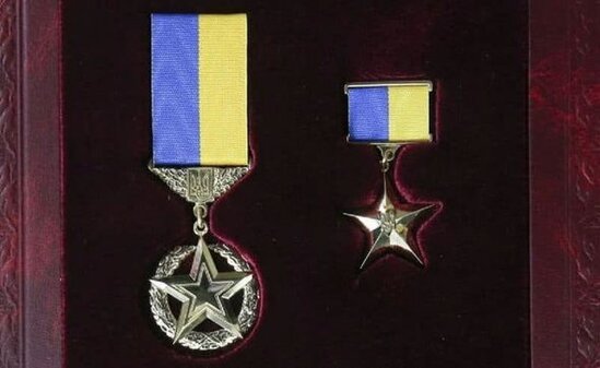 Zelenski Azərbaycan əsilli zabitə "Ukrayna Qəhrəmanı" adı verdi - FOTO