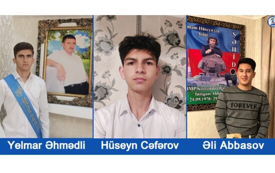 Şəhid övladları məzun oldu