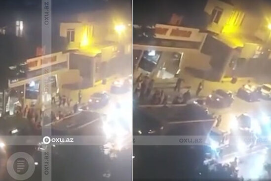 "Land Rover"in sürücüsü piyadanı vurub öldürdü - VİDEO