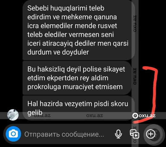 Kişi oğlunun döyüldüyünü, məmur isə söyüldüyünü deyir - İcra və Probasiya Şöbəsində QALMAQAL + FOTO