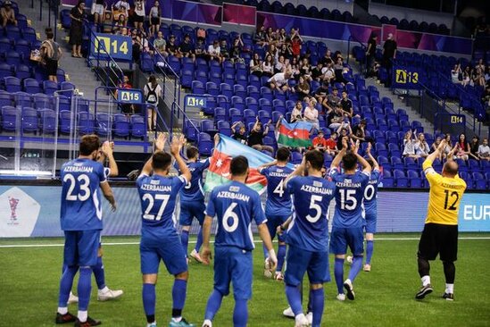 Azərbaycan millisi Avropa çempionatında 1/4 finala yüksəldi