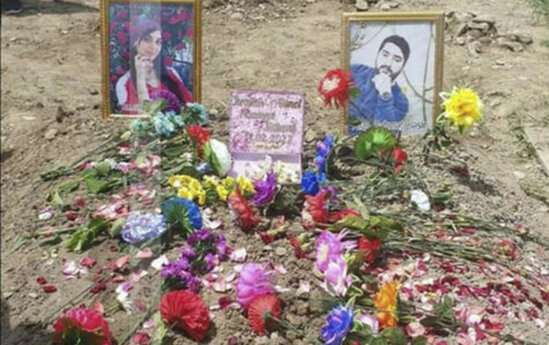 Toylarına bir həftə qalmış qəzaya düşərək ölən cütlük dəfn olundu - FOTOLAR