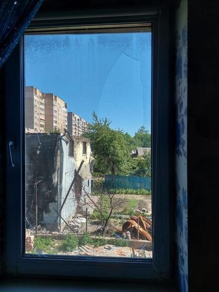 Ukraynada azərbaycanlı qəhrəmanın evi təmir olundu - FOTO