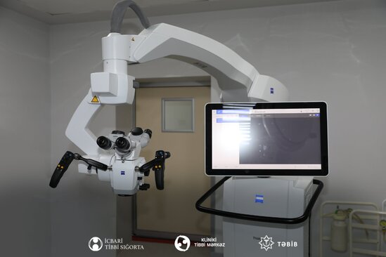 Azərbaycan səhiyyəsində İLK: Bu mikroskopla əməliyyat