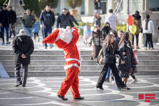 Bakı Yeni İli qeyd edir - FOTOLENT