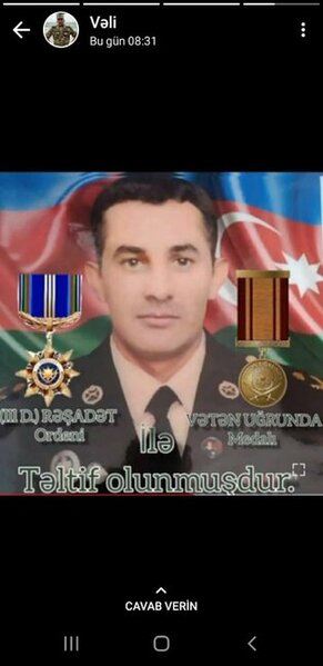 Şəhid mayor Azayev Asifi siz də tanıyın