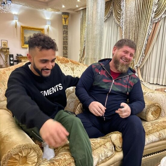 Hüseyn Ramzan Kadırovun iqamətgahında - FOTOLAR