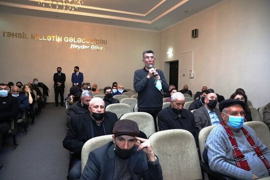 Nizami rayonunun Keşlə qəsəbə sakinləri ilə səyyar görüş ilə keçirilib