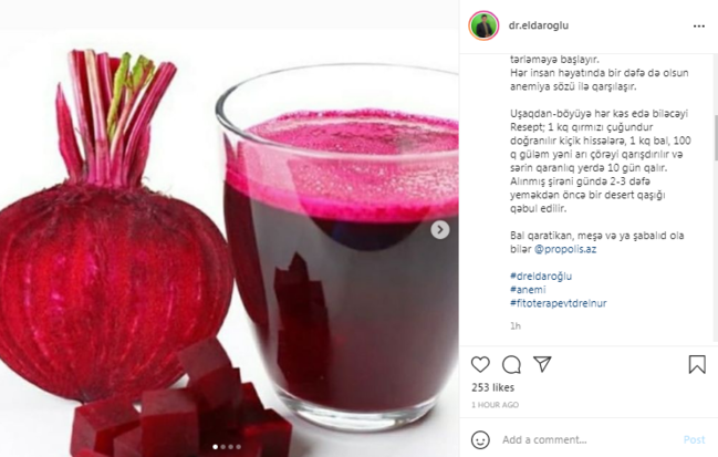 Qanazlığı olanlar üçün TƏBİİ RESEPT