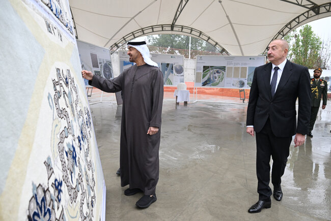 Prezidentlər Şuşada Milli Xalça Muzeyində - Fotolar - Yenilənib