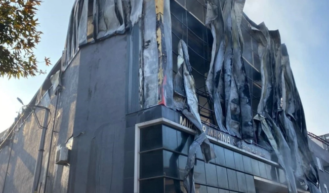 Türkiyədə ətir fabrikindəki yanğın nəticəsində 6 işçi həlak olub