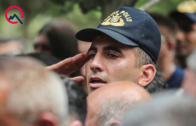 Xidmət yoldaşlarını göz yaşları içində yola saldılar... - Fotolar