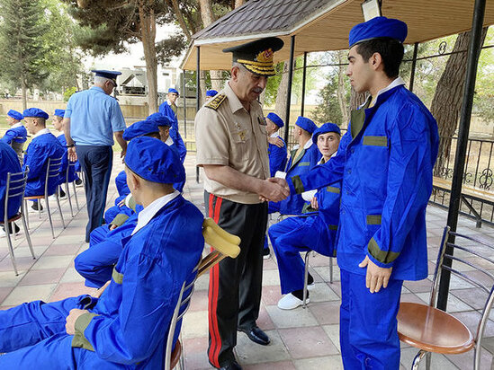 Zakir Həsənov yaralılarla görüşdü -- FOTO/VİDEO