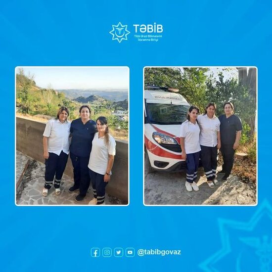 Laçında təcili tibbi yardım briqadaları fəaliyyətə başladı - FOTO