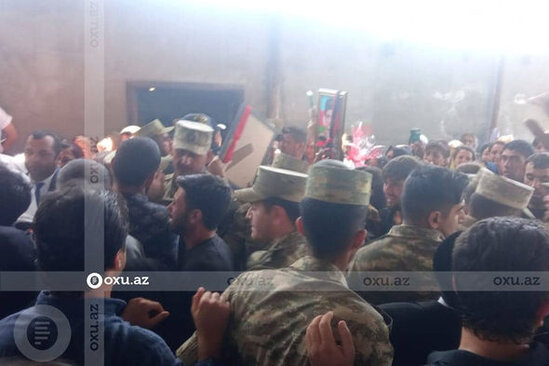 Şəhid Sadiq İsayev torpağa tapşırıldı - FOTO