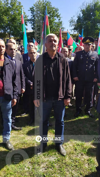 Qusarda şəhid Şair Heydərov dəfn edilib - FOTO