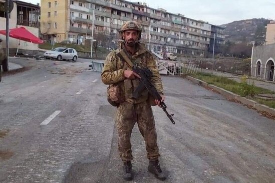 Nişanlı olan şəhidimiz dəfn edildi - FOTO