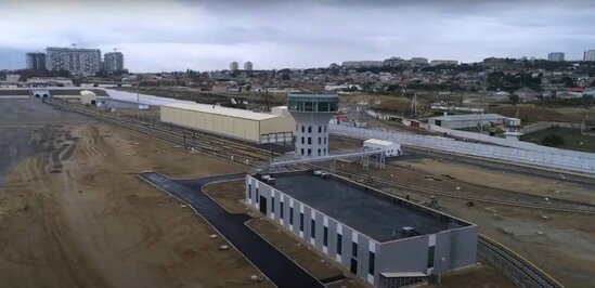 Bakı metrosunun yeni stansiyasından ilk görüntülər