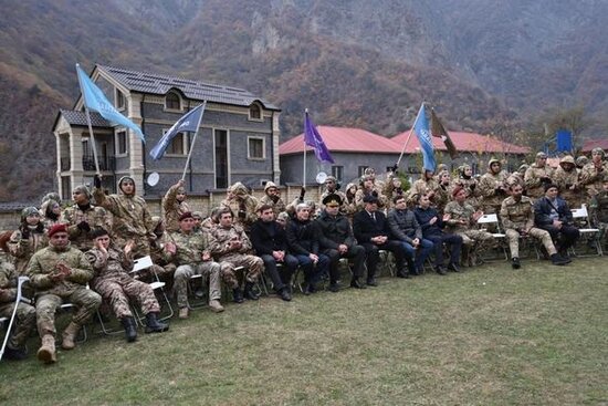 Zəfər Gününə həsr olunmuş "Xüsusi Təyinatlı Gənclik" hərbi-vətənpərvərlik düşərgəsi başa çatıb - FOTO