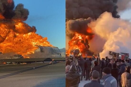 Bakıdakı dəhşətli qəzada ölən şəxsin kimliyi BİLİNDİ - YENİLƏNİB + FOTO/VİDEO